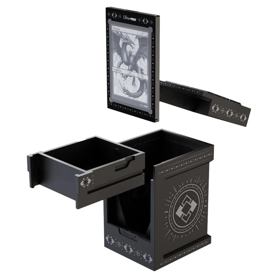 Ultra Pro: One-Touch Tower Deck Box - Obsidian - Gathering Games