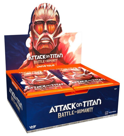 UniVersus Attack on Titan: Battle for Humanity Booster Box - Gathering Games