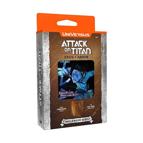 UniVersus Attack on Titan: Battle for Humanity - Challenger Series - Eren & Armin - Gathering Games