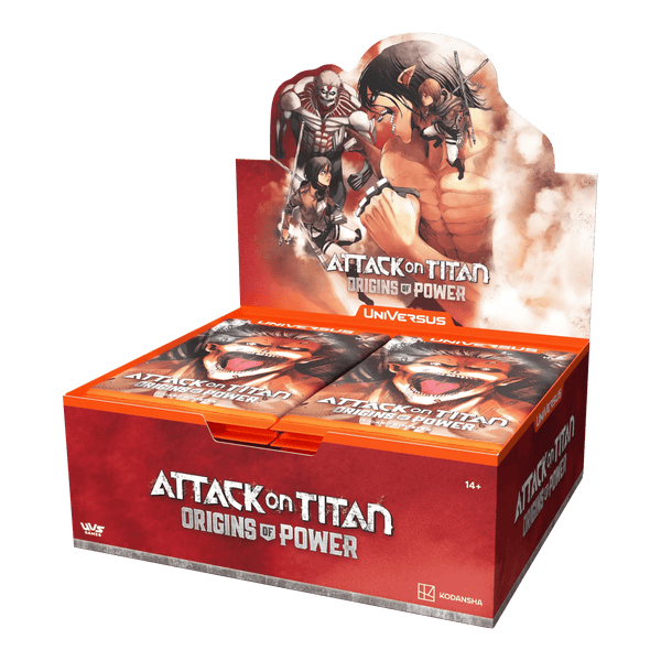 UniVersus Attack on Titan: Origins of Power Booster Box - 3