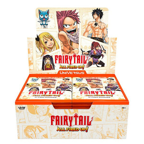 UniVersus CCG: Fairy Tail All Fired Up! Booster Box - Gathering Games