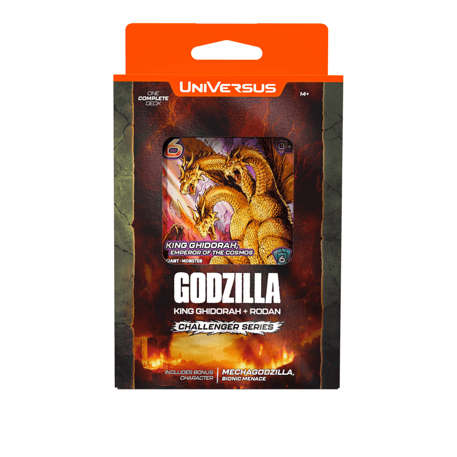 UniVersus CCG: Godzilla Challenger Series - King Ghidorah & Rodan - Gathering Games