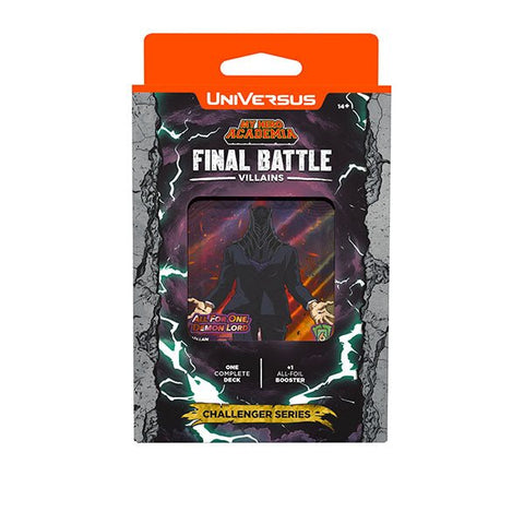 Universus CCG - My Hero Academia: Final Battle Challenger Series Deck - Villians - Gathering Games