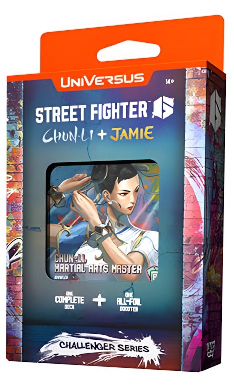 UniVersus CCG: Street Fighter 6 Challenger Series Deck - Chun - Li + Jamie - Gathering Games