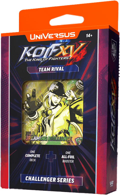 UniVersus CCG: The King of Fighters XV Challenger Series Deck - Team Rivals - Gathering Games