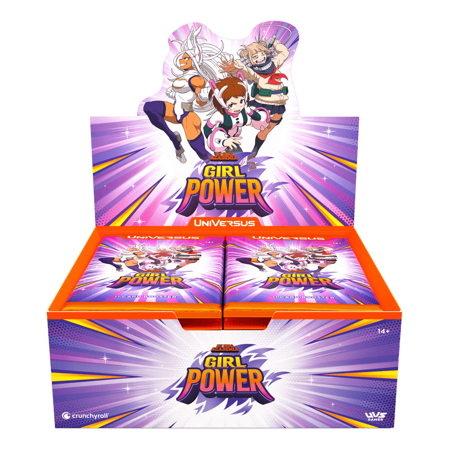 UniVersus My Hero Academia CCG: Girl Power Booster Box - Gathering Games