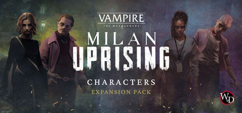 Vampire: The Masquerade - Milan Uprising Playable Character Expansion Pack - Gathering Games