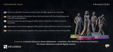 Vampire: The Masquerade - Milan Uprising Playable Character Expansion Pack - Gathering Games