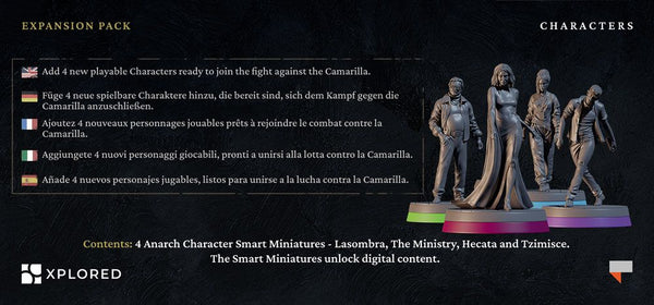 Vampire: The Masquerade - Milan Uprising Playable Character Expansion Pack - 2