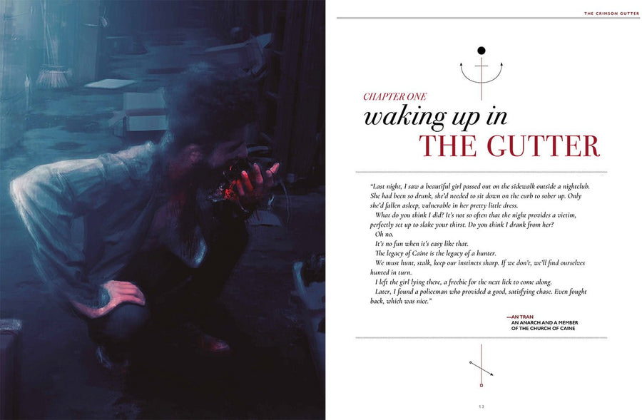 Vampire: The Masquerade RPG 5th Edition Crimson Gutter - Gathering Games