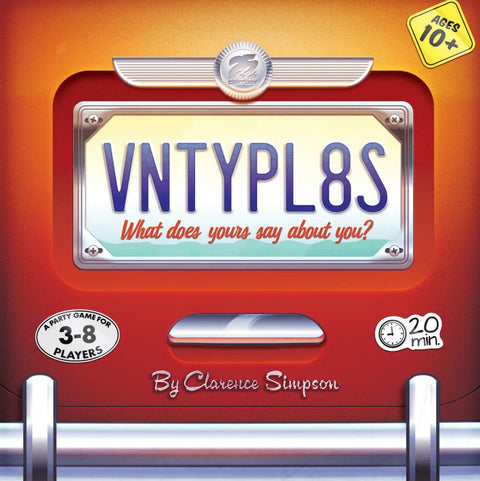 VNTYPL8S aka Vanity Plates - Gathering Games