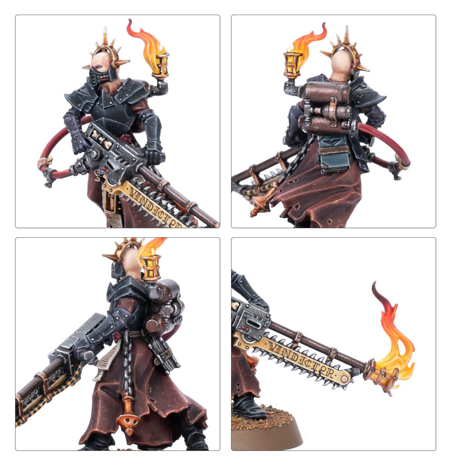 Warhammer 40K: Adepta Sororitas - Ministorum Priest With Vindictor - Gathering Games