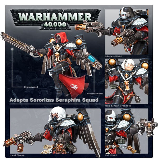 Warhammer 40K: Adepta Sororitas - Seraphim Squad - 6