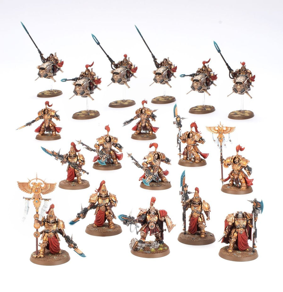Warhammer 40K: Adeptus Custodes Battleforce - Auric Champions - Gathering Games