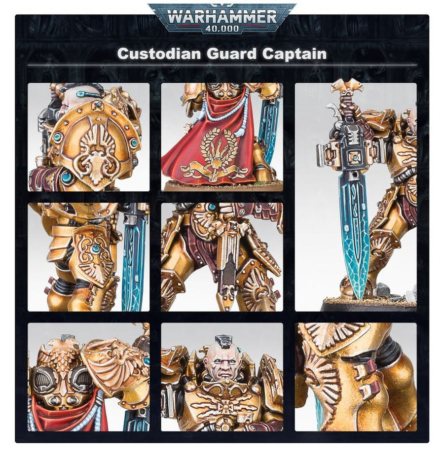 Warhammer 40K: Adeptus Custodes - Custodian Guard Squad - Gathering Games