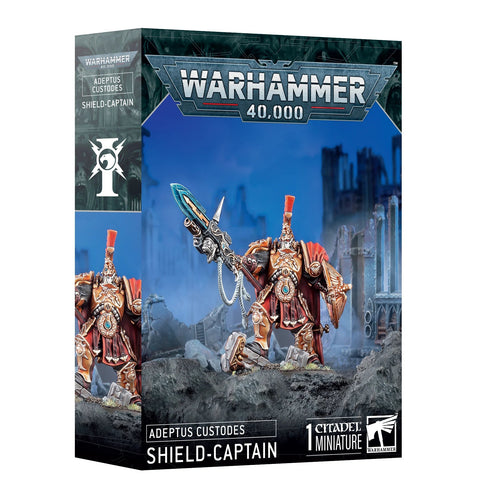 Warhammer 40K: Adeptus Custodes - Shield - Captain - Gathering Games
