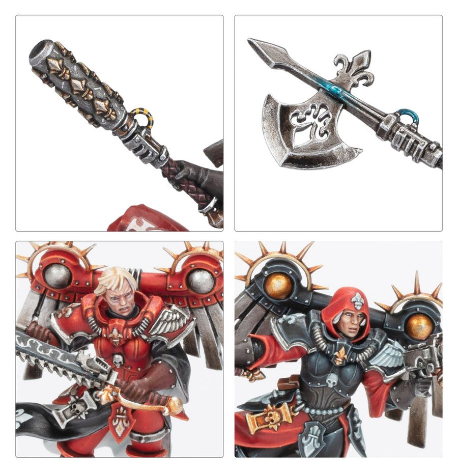 Warhammer 40K: Adeptus Sororitas - Canoness With Jump Pack - Gathering Games