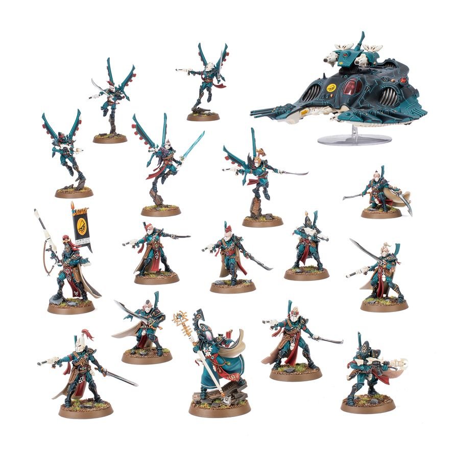Warhammer 40K: Aeldari Corsairs Combat Patrol - Gathering Games