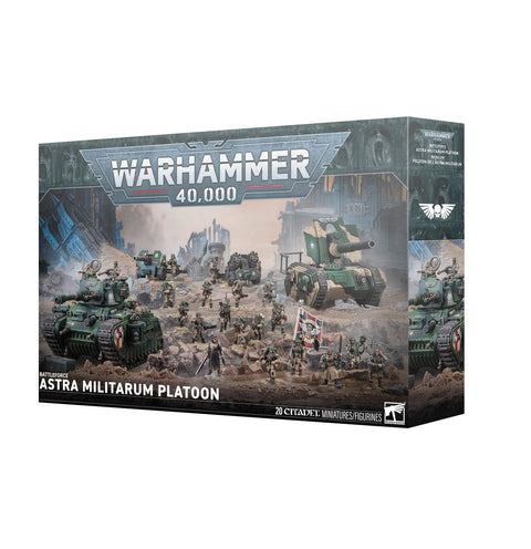 Warhammer 40K: Astra Militarum Battleforce - Astra Militarum Platoon - Gathering Games