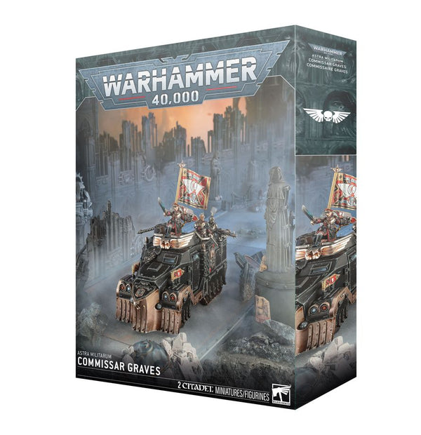 Warhammer 40K: Astra Militarum - Commissar Graves - 1