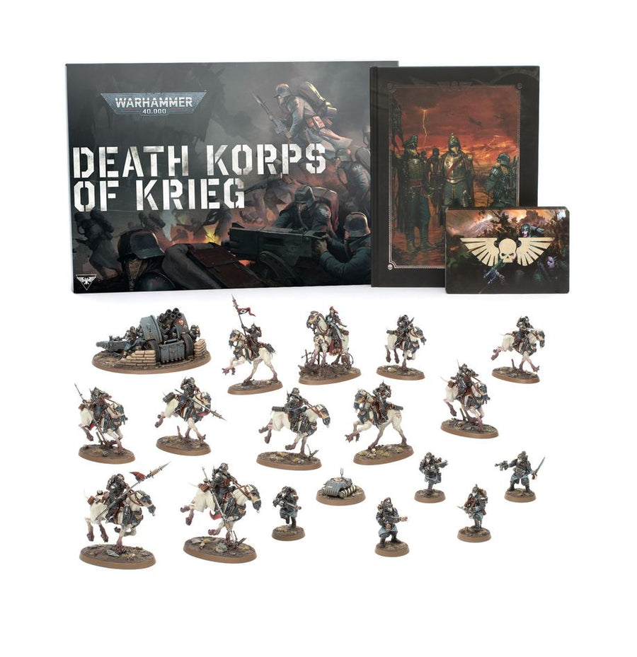 Warhammer 40K: Astra Militarum - Death Korps of Krieg Army Set - Gathering Games