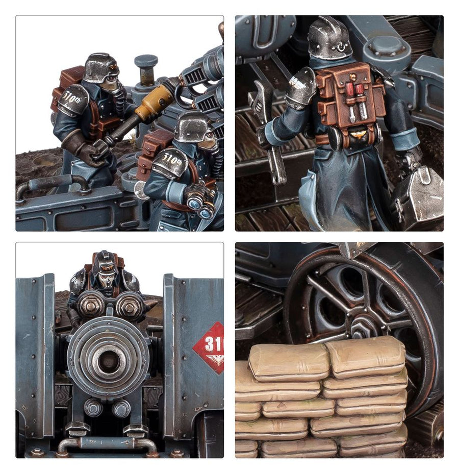 Warhammer 40K: Astra Militarum - Death Korps of Krieg Artillery Team - Gathering Games