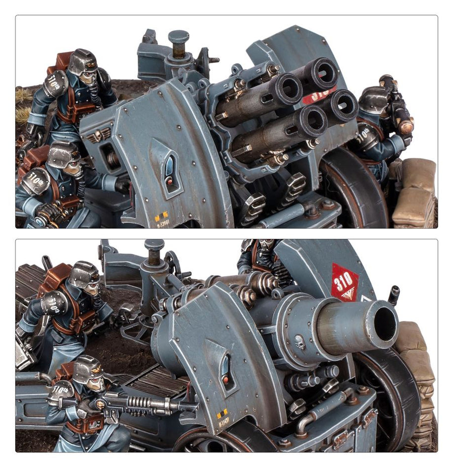 Warhammer 40K: Astra Militarum - Death Korps of Krieg Artillery Team - Gathering Games