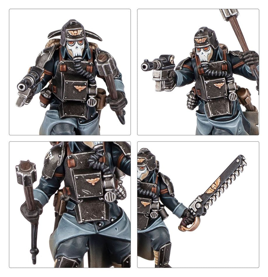 Warhammer 40K: Astra Militarum - Death Korps of Krieg Combat Engineers - Gathering Games