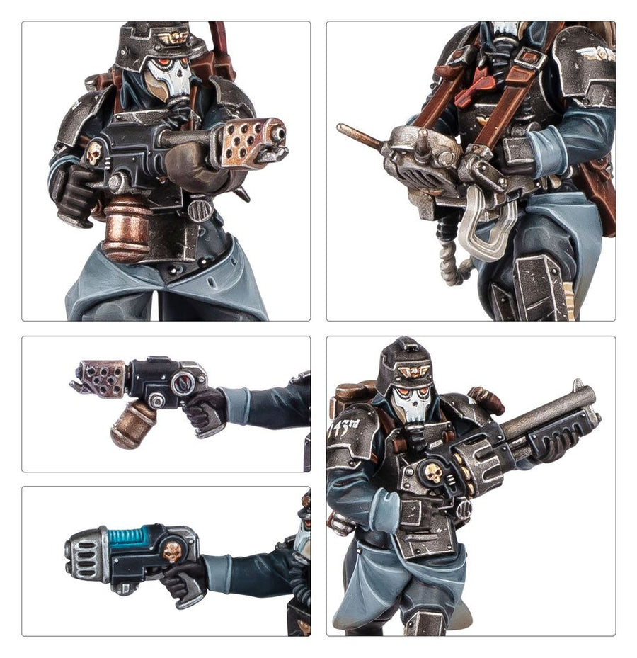 Warhammer 40K: Astra Militarum - Death Korps of Krieg Combat Engineers - Gathering Games