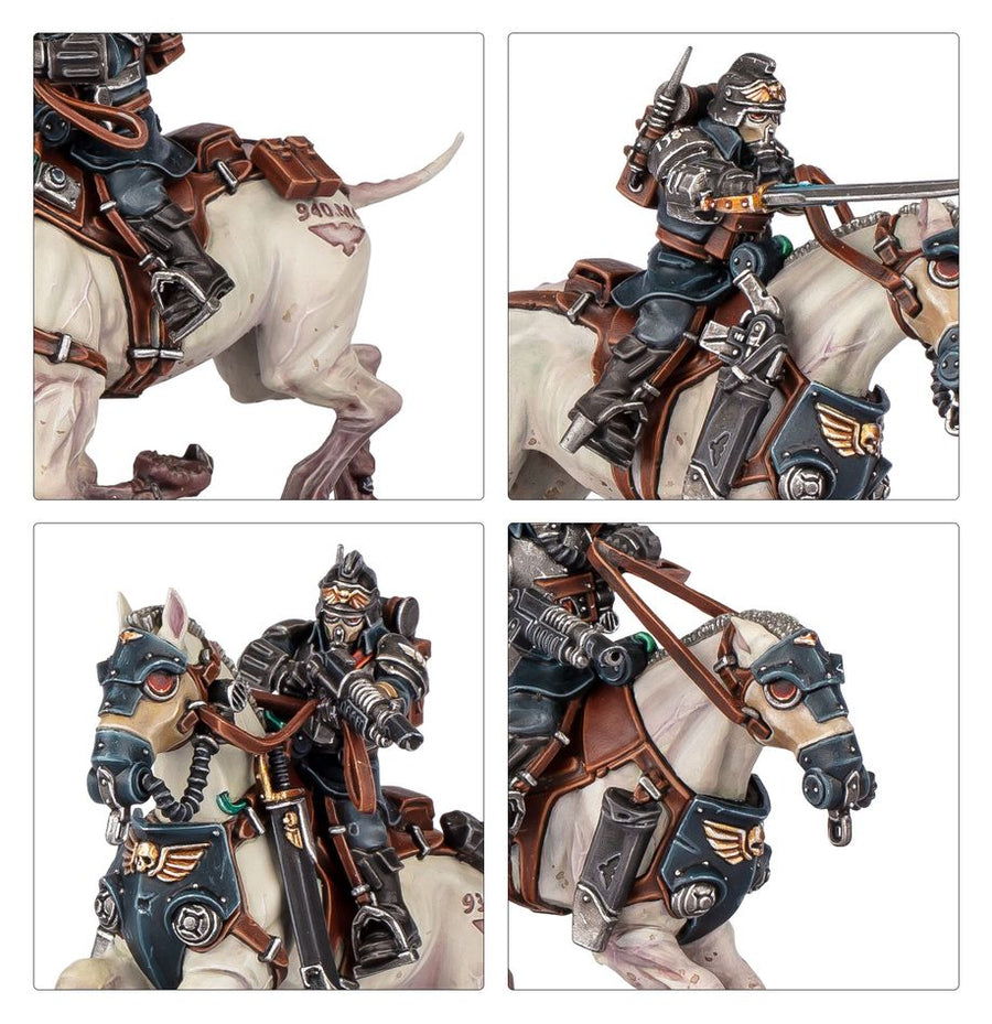 Warhammer 40K: Astra Militarum - Death Korps of Krieg Death Riders - Gathering Games