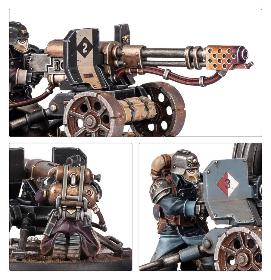 Warhammer 40K: Astra Militarum - Death Korps of Krieg Heavy Weapon Squad - Gathering Games