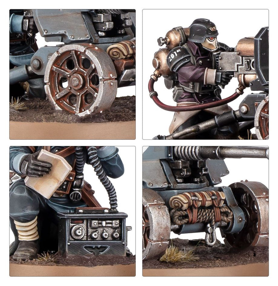 Warhammer 40K: Astra Militarum - Death Korps of Krieg Heavy Weapon Squad - Gathering Games