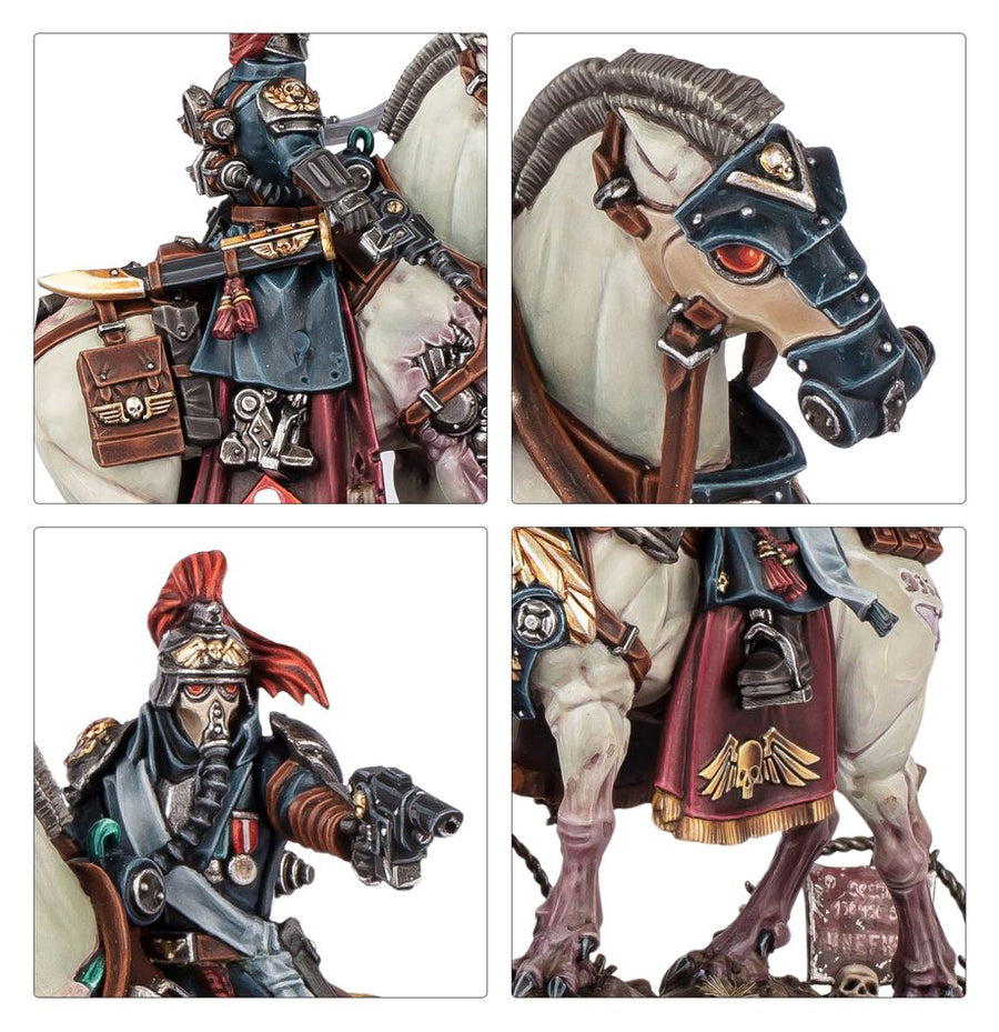 Warhammer 40K: Astra Militarum - Death Korps of Krieg Lord - Marshal Dreir - Gathering Games