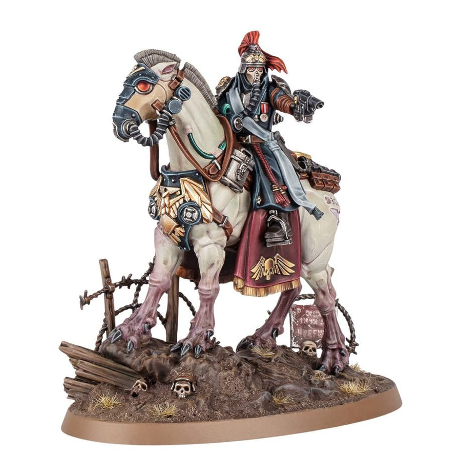 Warhammer 40K: Astra Militarum - Death Korps of Krieg Lord - Marshal Dreir - Gathering Games