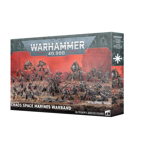 Warhammer 40K: Battleforce - Chaos Space Marines Warband - Gathering Games