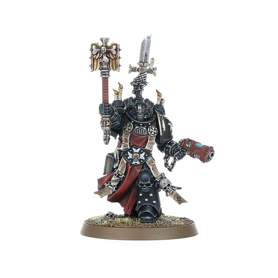 Warhammer 40K Black Templars &ndash; Cappellano Grimaldus &amp; Seguito &ndash; Nuovo Singolo