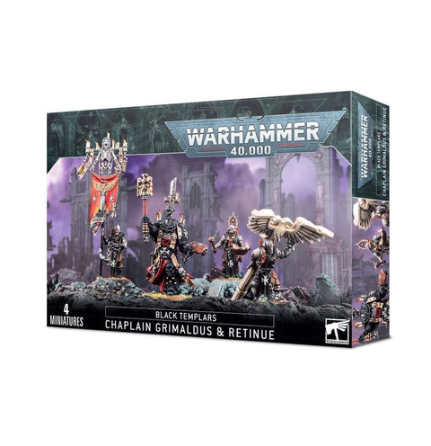 Warhammer 40K: Black Templars - Grimaldus & Retinue - Gathering Games