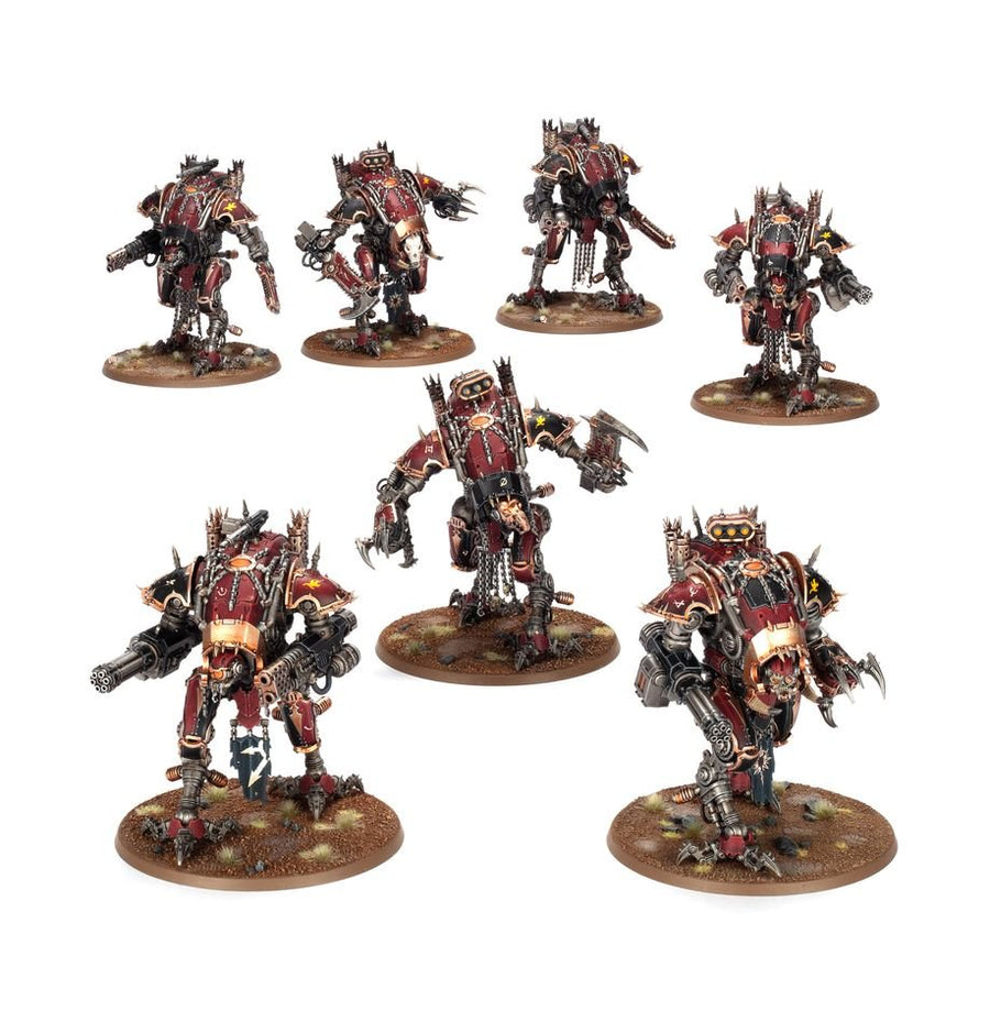 Warhammer 40K: Chaos Knights Battleforce - Houndpack Lance - Gathering Games