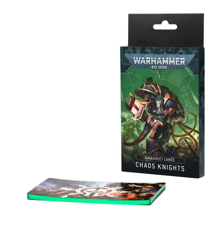 Warhammer 40K: Chaos Knights - Datasheet Cards - Gathering Games
