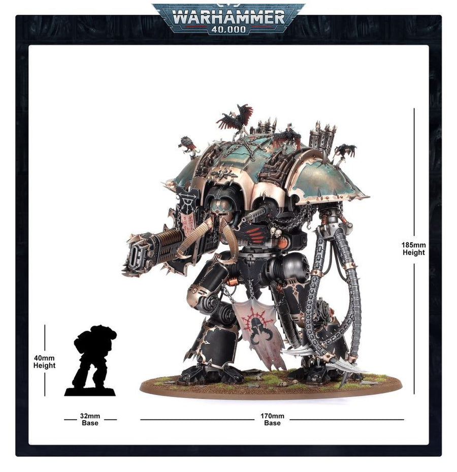 Warhammer 40K: Chaos Knights - Knight Abominant - Gathering Games