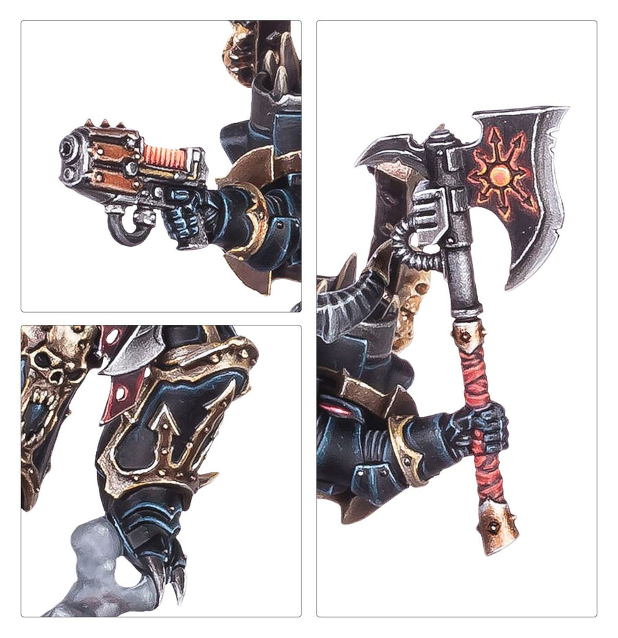 Warhammer 40K: Chaos Space Marines - Chaos Lord With Jump Pack - Gathering Games