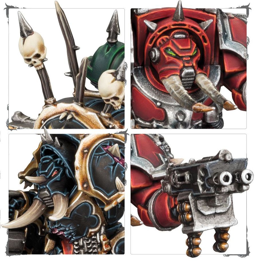 Warhammer 40K: Chaos Space Marines - Chaos Terminator Squad - Gathering Games