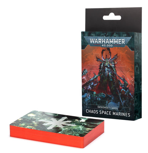 Warhammer 40K: Chaos Space Marines Datasheet Cards - Gathering Games