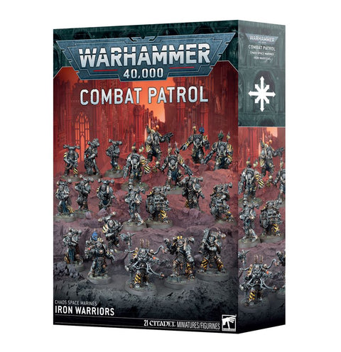 Warhammer 40K: Chaos Space Marines - Iron Warriors Combat Patrol - Gathering Games