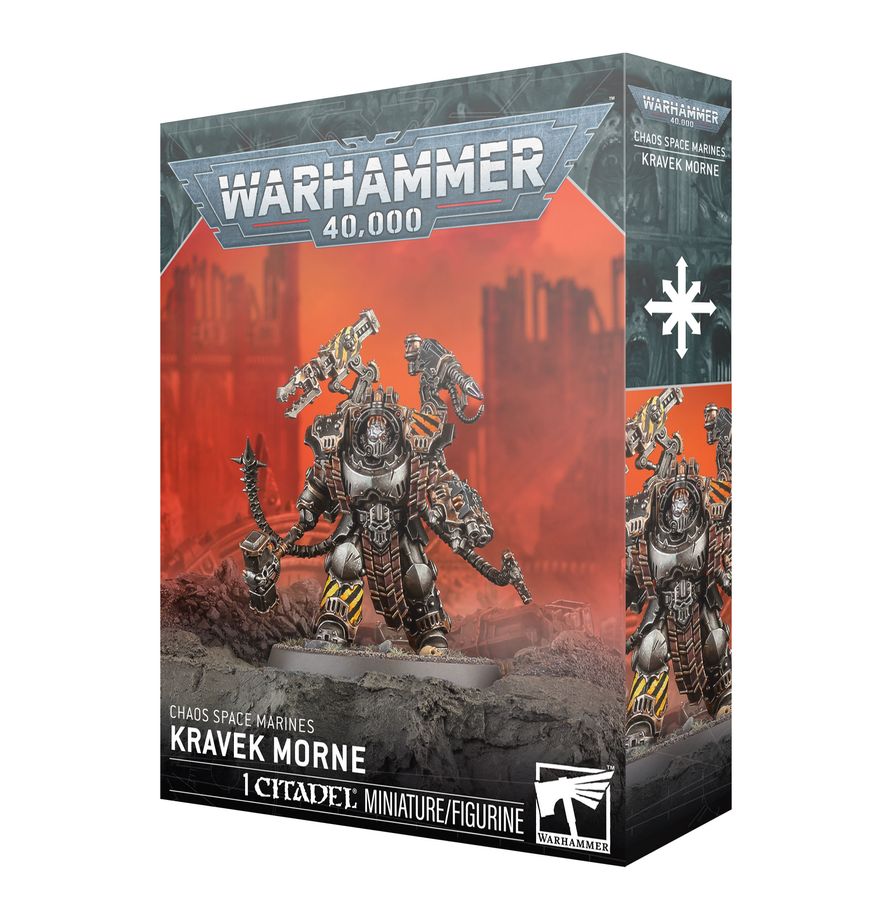 Warhammer 40K: Chaos Space Marines - Kravek Morne - Gathering Games