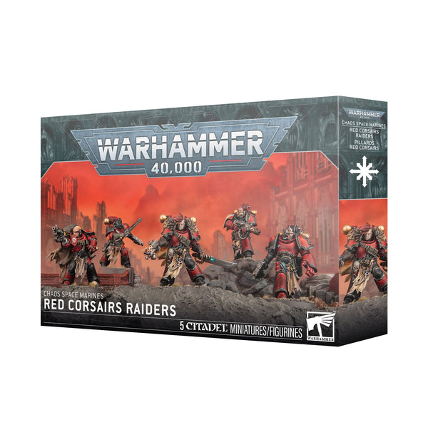 Warhammer 40K: Chaos Space Marines - Red Corsairs Raiders - 1