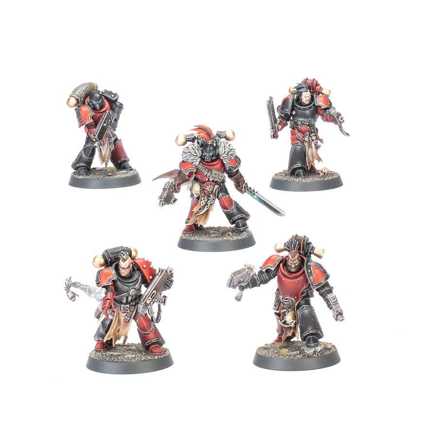 Warhammer 40K: Chaos Space Marines - Red Corsairs Raiders - Gathering Games