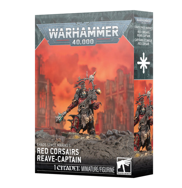 Warhammer 40K: Chaos Space Marines - Red Corsairs Reave-Captain - 1