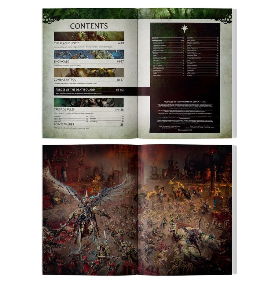 Warhammer 40K: Codex - Death Guard - Gathering Games