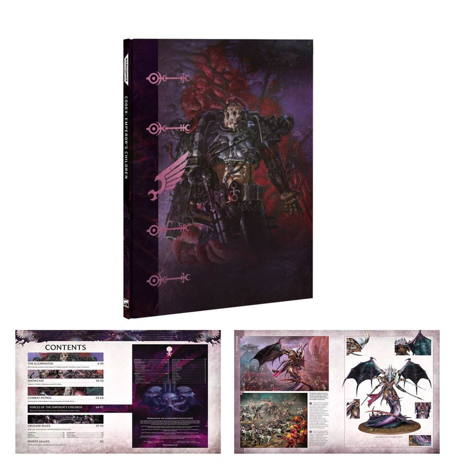 Warhammer 40K: Emperor's Children - Champions of Slaanesh Army Set - Gathering Games